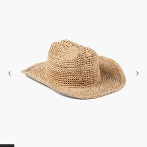 Stylish Tan Straw Hat